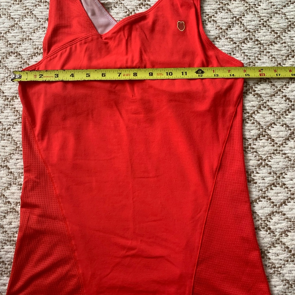 Women Tank Top Size S Orange